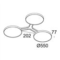 Delta Light MULTINOVA 355 DIM4 Hanglamp