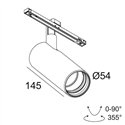 Delta Light SOLI - 52 NLT Q-DIM trackverlichting