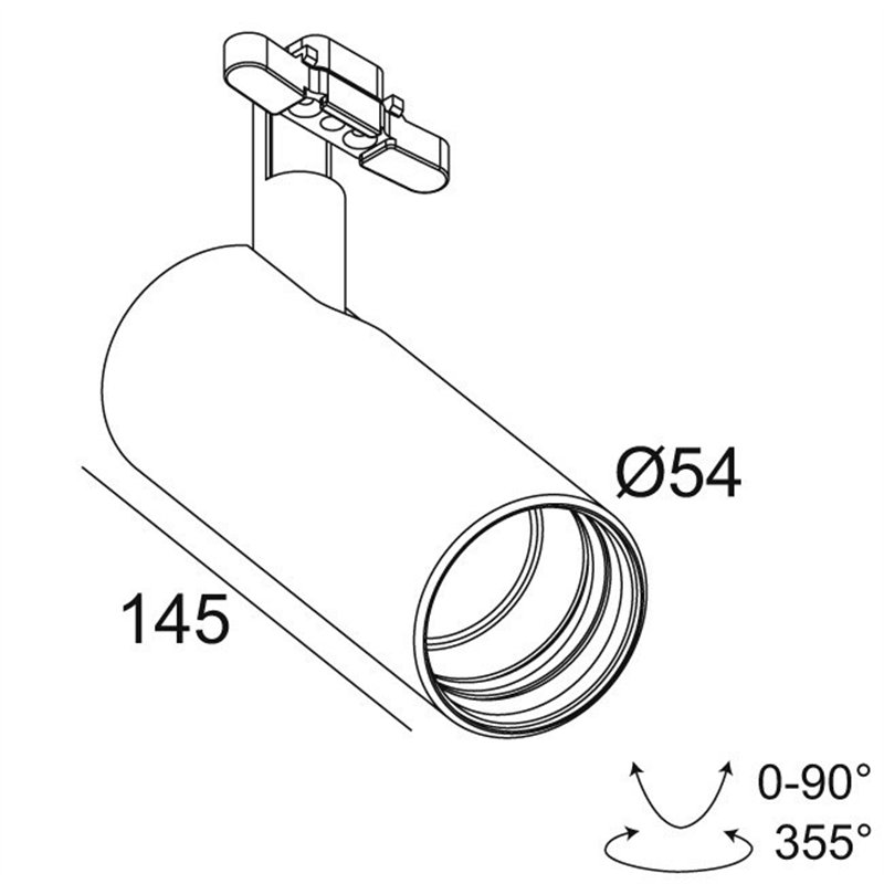 Delta Light SOLI - 52 SHHH trackverlichting