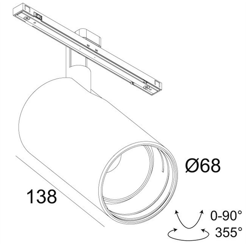 Delta Light SOLI - 66 Q-DIM trackverlichting