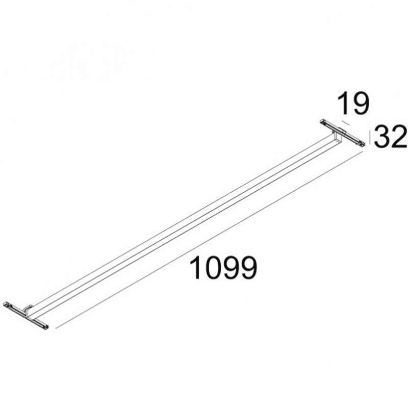 Delta Light SOLI - LINE 110 UP Q-DIM trackverlichting