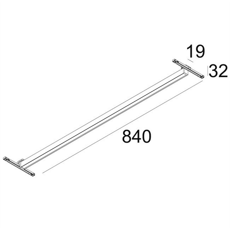 Delta Light SOLI - LINE 90 DOWN Q-DIM trackverlichting