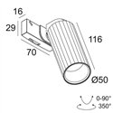 Delta Light SUPERLOOP-HEDRA MDL Hanglamp