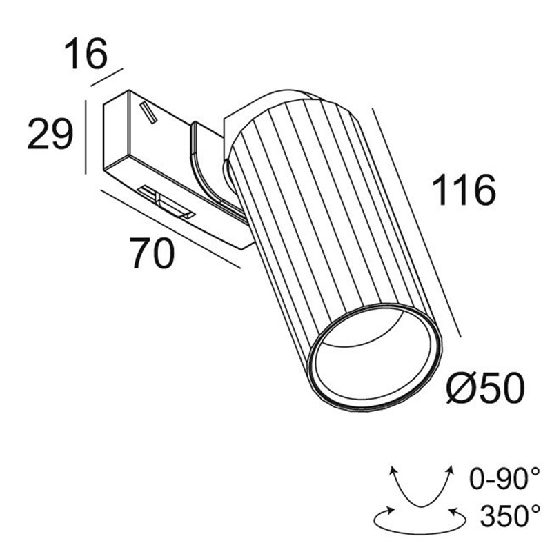 Delta Light SUPERLOOP-HEDRA MDL Hanglamp