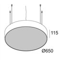Delta Light SUPERNOVA LINE 65 DOWN-UP Hanglamp