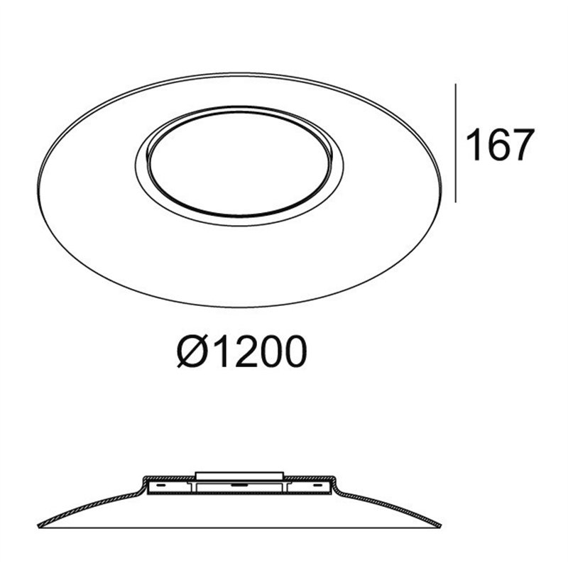 Delta Light ZOOVER 120 DARK GREY Hanglamp