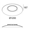 Delta Light ZOOVER 120 DARK GREY Suspension lamp