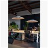 Delta Light ZOOVER 140 LIGHT GREY Suspension lamp