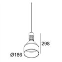 Delta Light MILES C3 PINK Hanglamp