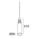 Delta Light MILES C4 PINK Hanglamp