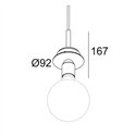 Delta Light TOUPE C E27 Hanglamp