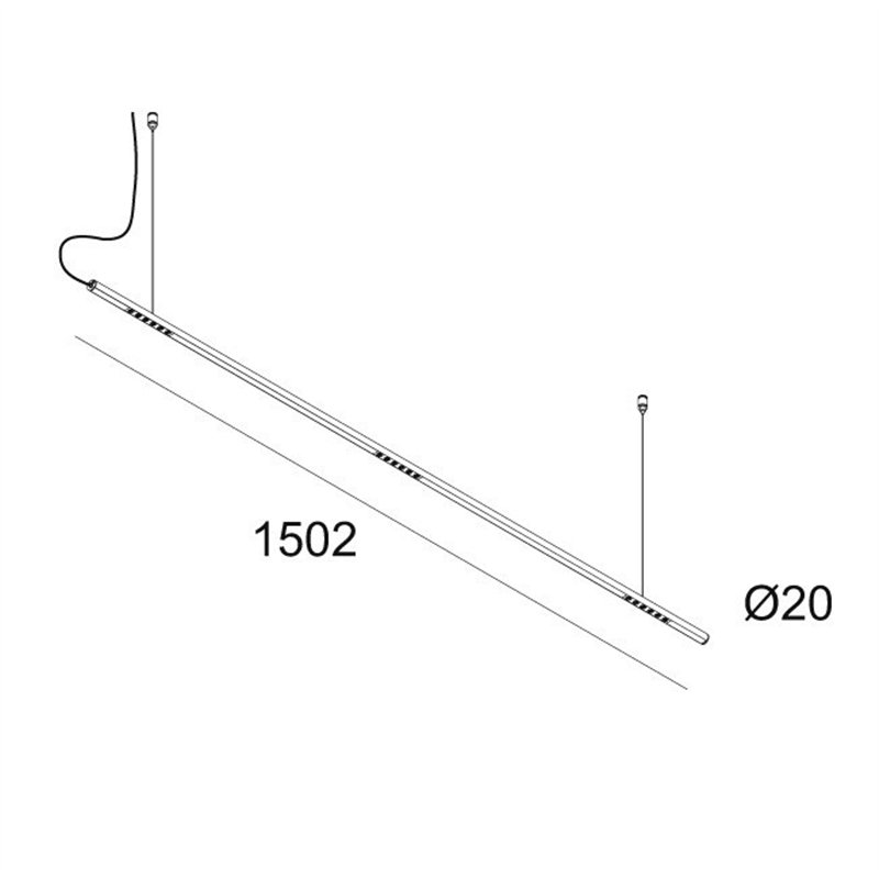 Delta Light LASS-OH! L150-3 Hanglamp