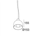 Delta Light MANTELLO L1515 E27 Hanglamp