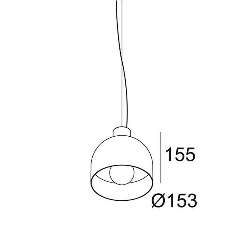 Delta Light MANTELLO L1515 E27 Hanglamp