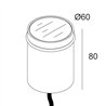 Delta Light LOGIC 60 R 24V Recessed lamp