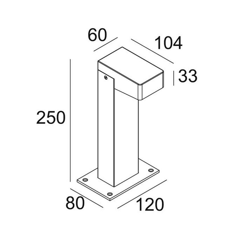 Delta Light TIMON 25 830 Vloerlamp