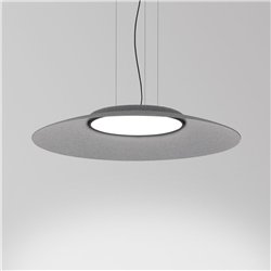 Delta Light ZOOVER 120 DOWN-UP LIGHT GREY Suspension lamp