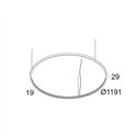 Delta Light SUPERLOOP SLIM IN 120 SBL Hanglamp