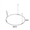 Delta Light LASS-OH! R65 - 3 Suspension lamp