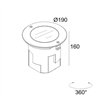 Delta Light Logic 190 R Honeycomb floor lamp