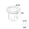 Delta Light Logic 190 R Ok Linear H Grondlamp