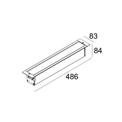 Delta Light Logic Linear 440 Wallgrazer Ag floor lamp