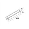 Delta Light Logic Linear 440 Wallgrazer Ag floor lamp