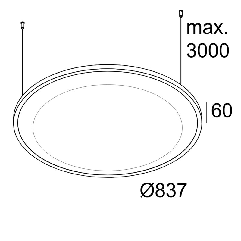 Delta Light SOLI - SHHH 90 C SCARLET Hanglamp
