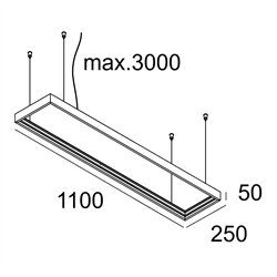 Delta Light Superloop S Hc 211 Mdl suspension lamp