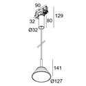 Delta Light Toupe Ac Adm Hanglamp
