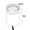 Delta Light Logic 60 R Wallwash Grondlamp