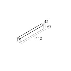 Delta Light Logic Linear On 440 DIM5 Wall lamp / Floor lamp