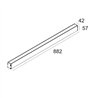 Delta Light Logic Linear On 880 DIM5 Wall lamp / Floor lamp