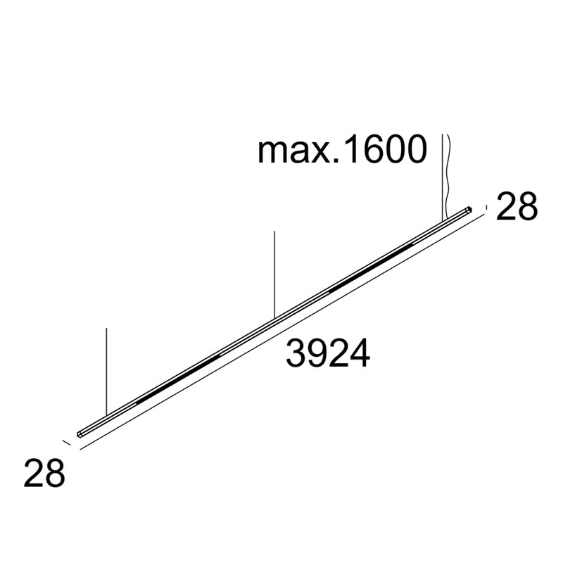 Delta Light Inform Sq P392-6 Down Hanglamp