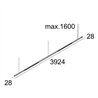 Delta Light Inform Sq P392-6 Down suspension lamp