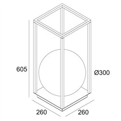 Delta Light OONO F60 Floor lamp