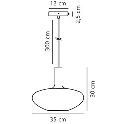 Nordlux Alton 35 suspension lamp