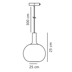Nordlux Alton 25 suspension lamp