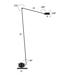 Lumina Daphine Classic Terra Floor lamp