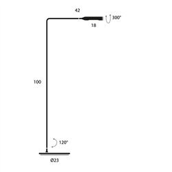 Lumina Flo Lounge Floor lamp