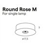 Lumina Round Rose M (x1)