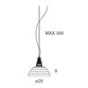 Lumina Galileo Modular Suspension lamp