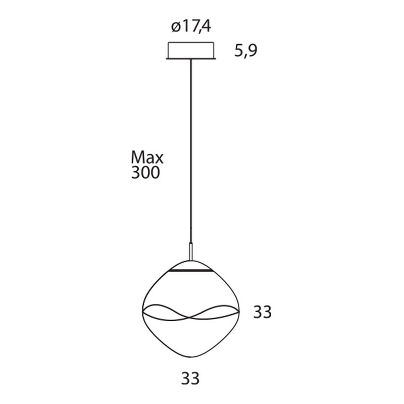 Lumina Aether Modular Hanglamp