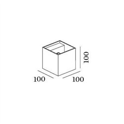 Wever & Ducré Box Wall 2.0 LED Wall lamp