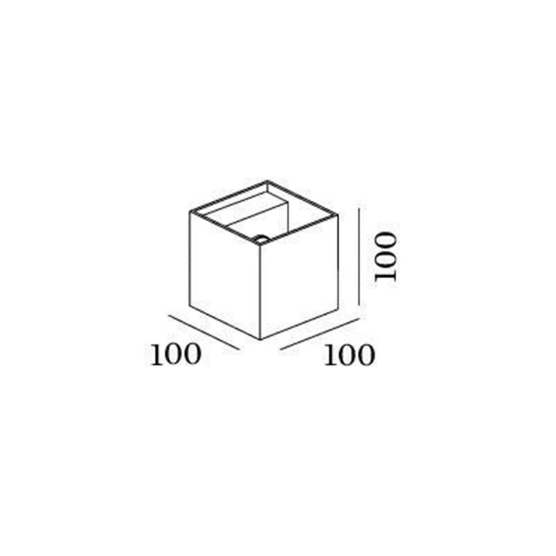 Wever & Ducré Box Wall Outdoor 2.0 Wandlamp