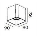 Wever & Ducré Docus 1.0 PAR16 Plafondlamp