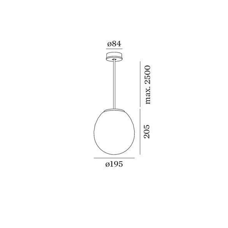 Wever & Ducré Dro Suspended 2.0 Hanglamp