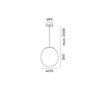 Wever & Ducré Dro Suspended 2.0 Suspension lamp