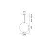 Wever & Ducré Dro Suspended 3.0 Suspension lamp