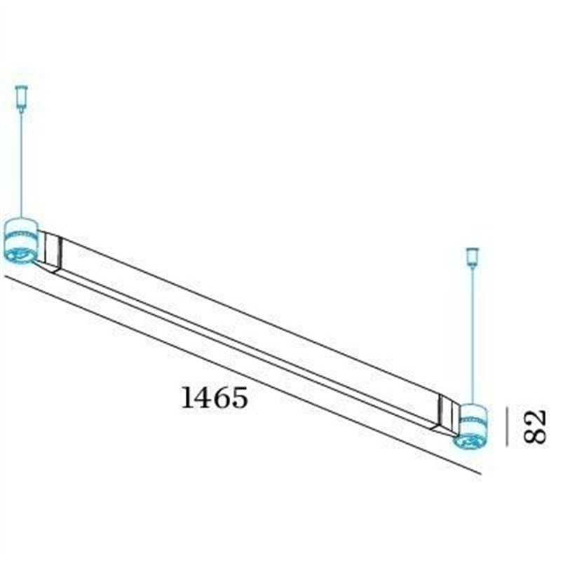 Wever & Ducré Ello System 1.0 Plafondlamp / Wandlamp